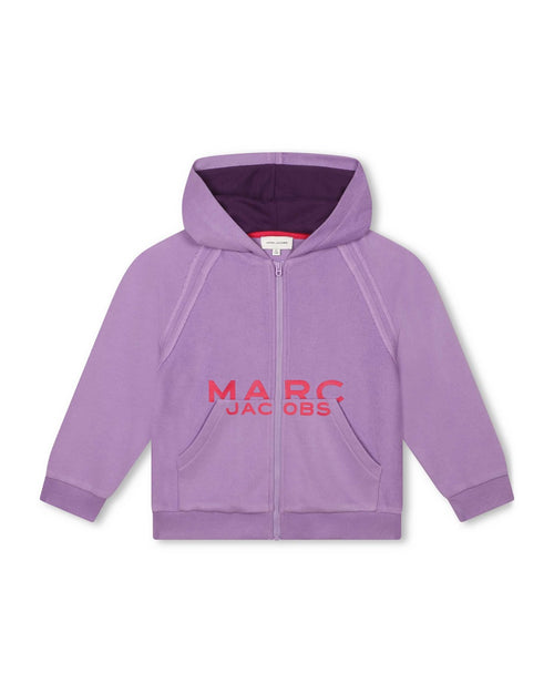 Cardigan A Capuche - Light Purple - Fille - The Marc Jacobs