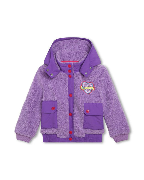 Blouson A Capuche - Light Purple - Fille - The Marc Jacobs