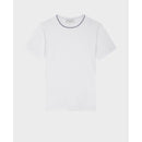 T-Shirt Liseré - White - Homme