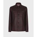 Anthony overshirt - Burgundy - Man