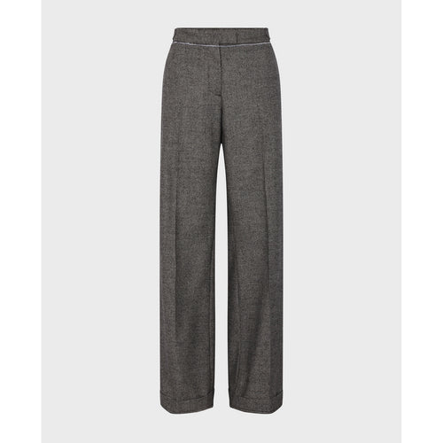 Valentine Trousers - Black Ecru - Woman