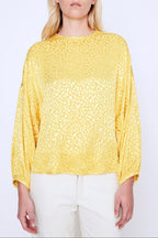 Girl Blondie Top - Yellow