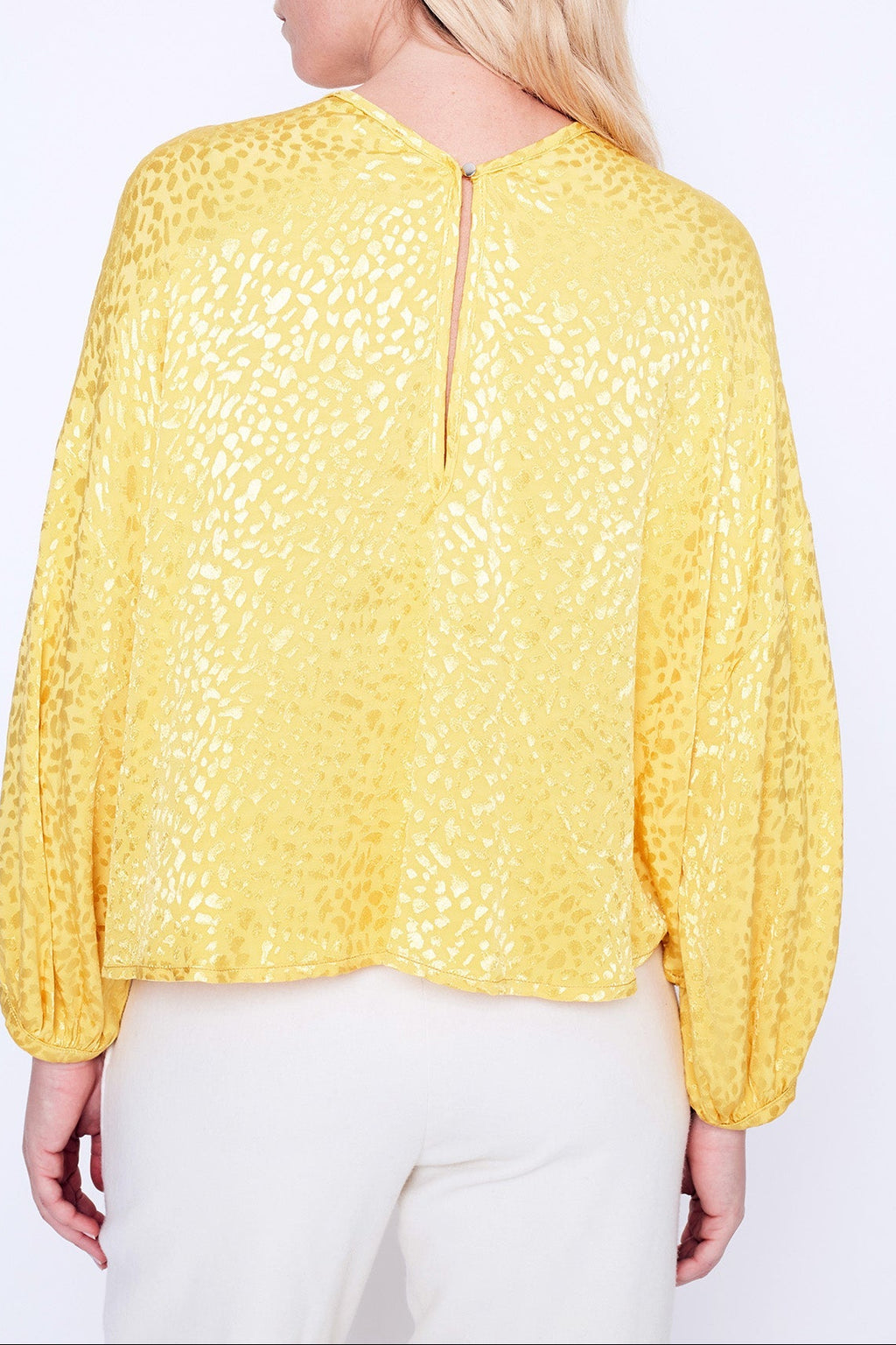 Girl Blondie Top - Yellow