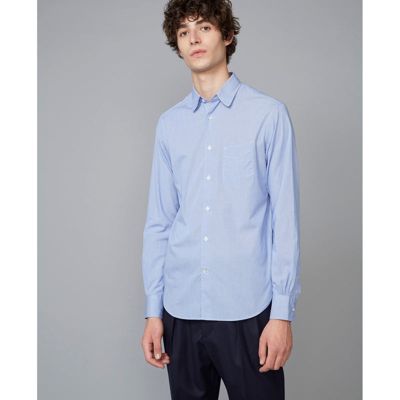 Camisa Benoit - Azul/Blanco - Hombre