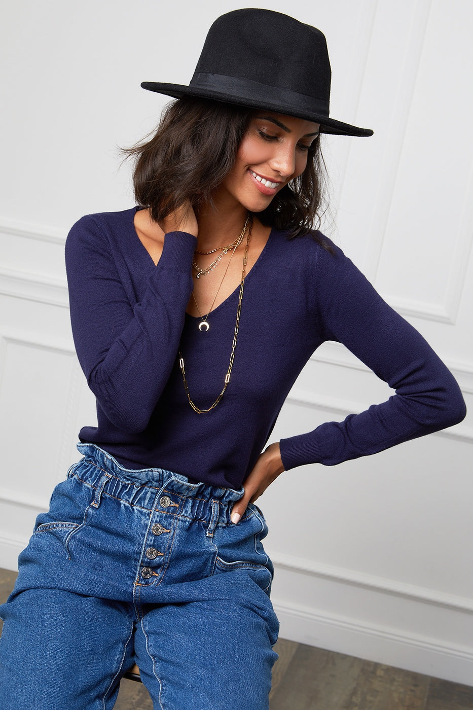Sweater - Navy