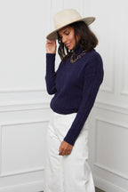 Pullover – Marineblau