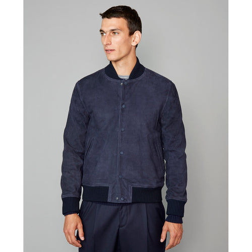 Blouson Varsity - Navy - Homme