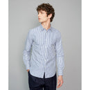 Camisa Giacomo - Blanca/Azul - Hombre