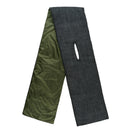 Quilted Scarf - Olive/Grey - Man