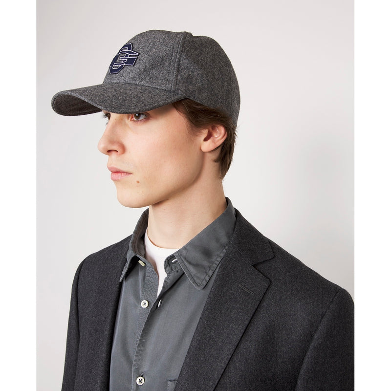 Gorra de franela - Gris medio - Hombre