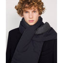 Quilted Scarf - Navy/Grey - Man