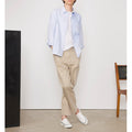 Chino Paolo Chn Jap Wash Co Denim - Beige