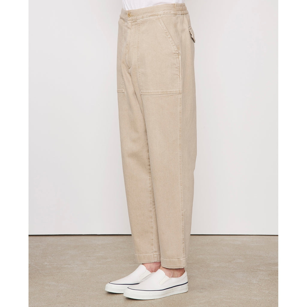 Chino Paolo Chn Jap Wash Co Denim - Beige