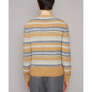 Marco Sweater - Camel/Grey/Yellow - Man