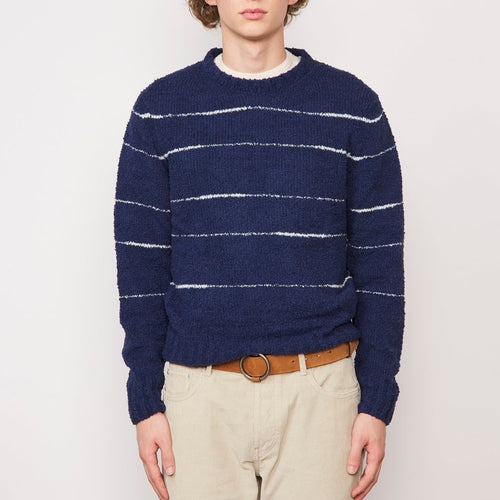 Pull Marco - Navy/Ecru - Homme