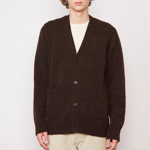 Cardigan Miles - Chocolat - Homme