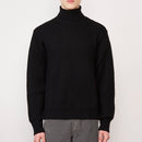 Pull Col Roulé - Black - Homme