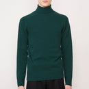 Pull Col Roulé Seamless - Green - Homme