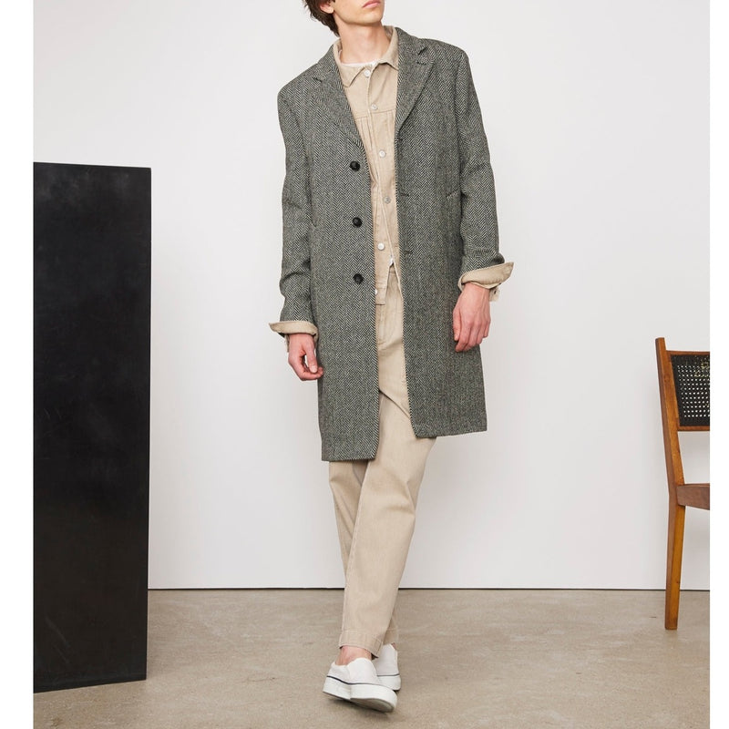 Soft Jack Coat - Mid Grey/Grey - Men's