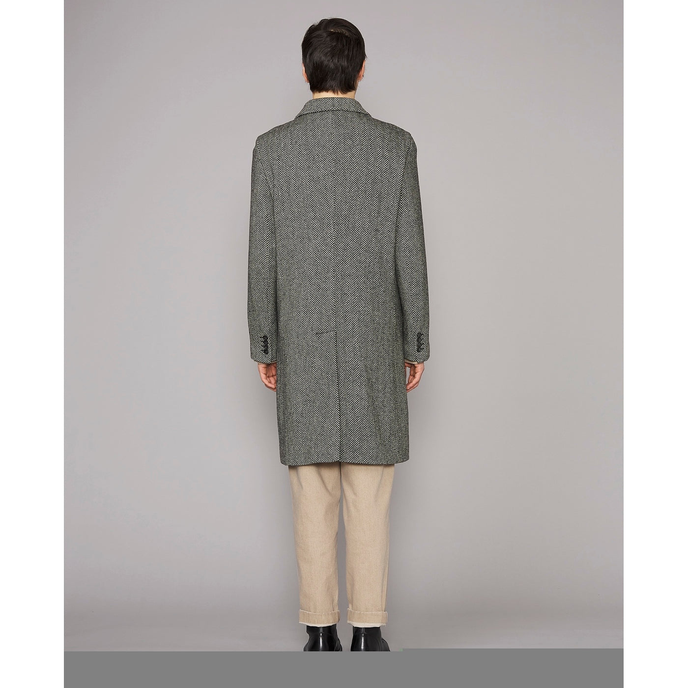 Soft Jack Coat - Mid Grey/Grey - Men's