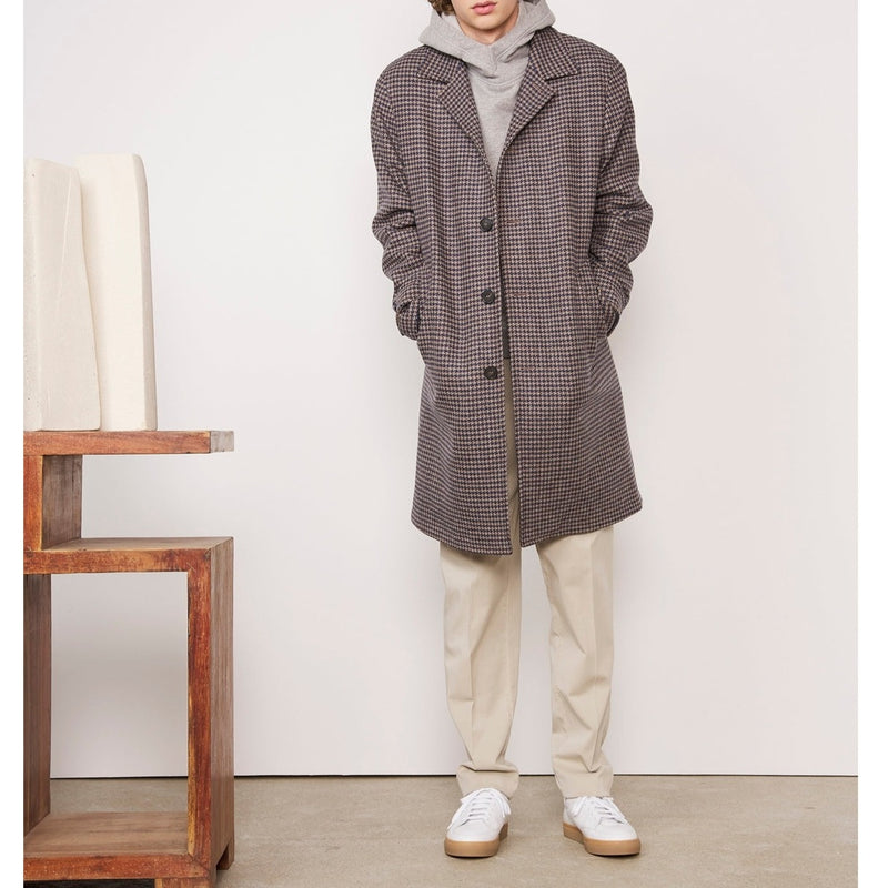 Stephane Coat - Brown/Sand/Navy - Man