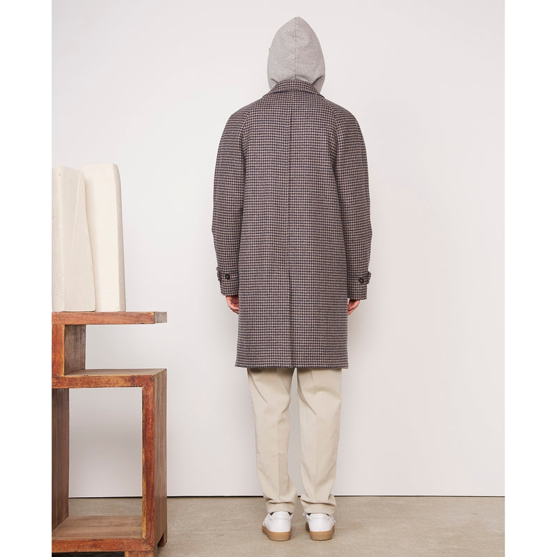 Stephane Coat - Brown/Sand/Navy - Man