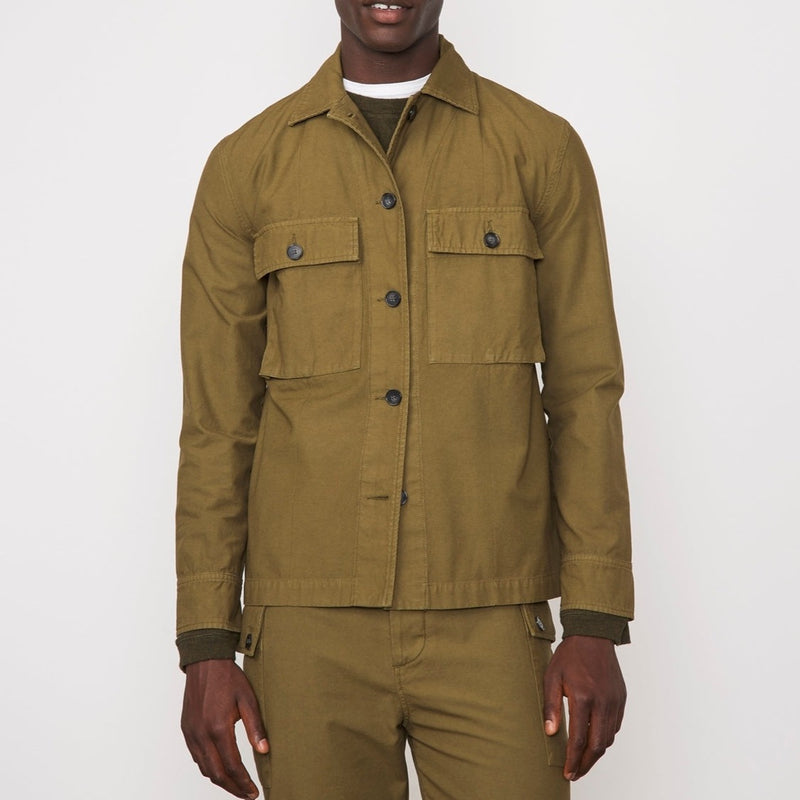 Sobrecamisa Swan - Verde militar - Hombre