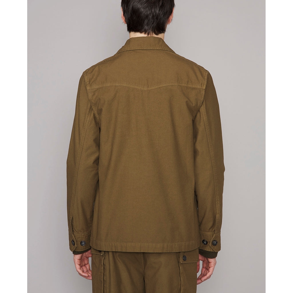 Surchemise Swan Oversh Itl Co Pgmt Dye - Green Army