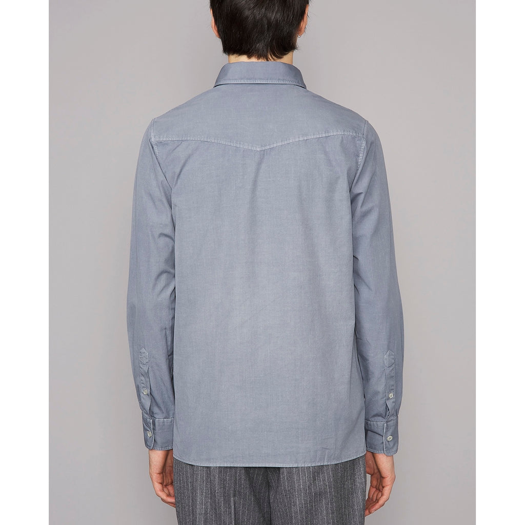 Chemise Arsene Bd Pgmt Dye Cot Pop - Concrete