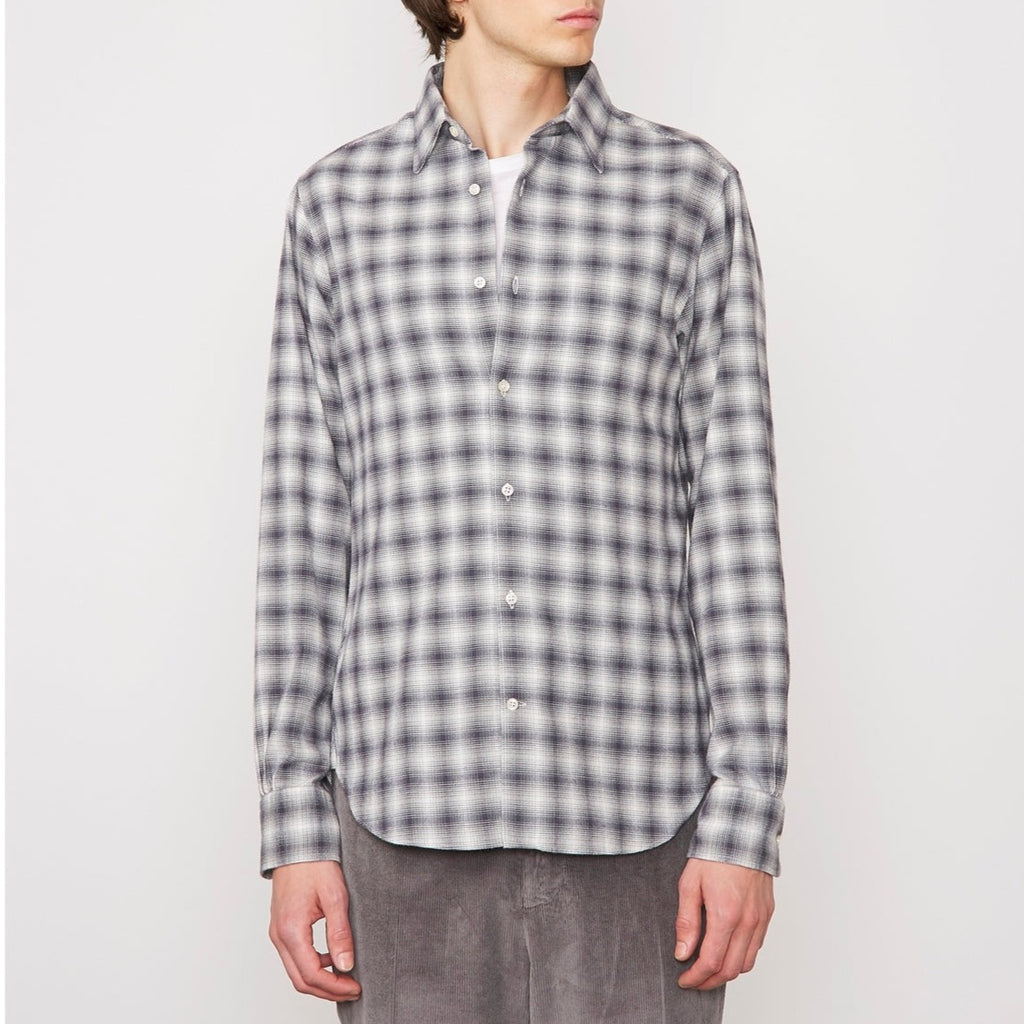 Giacomo Shirt - Grey/White - Men