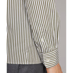 Camisa Alex - Oliva/Blanco - Hombres