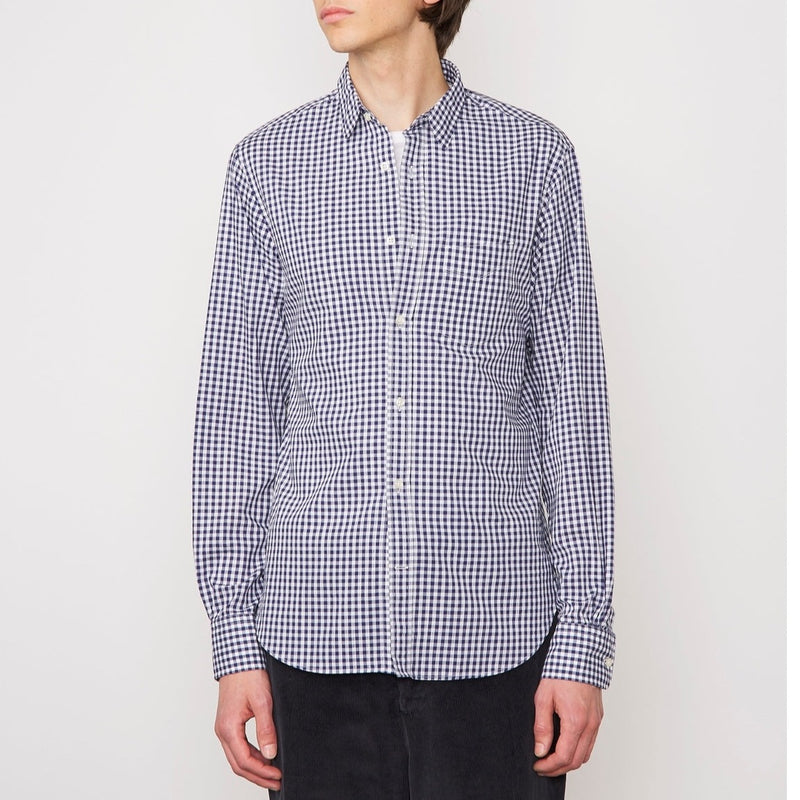 Camisa Lipp - Blanco/Azul marino - Hombres