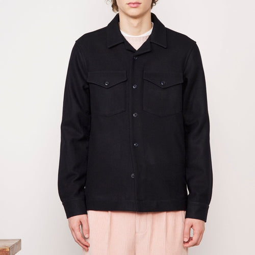 Jonas overshirt - Navy - Man