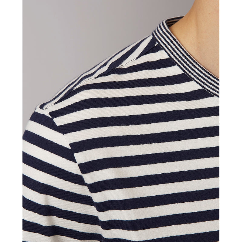 T-Shirt - Navy/White - Homme