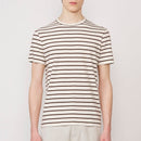 T-Shirt - Ecru/Brown - Homme