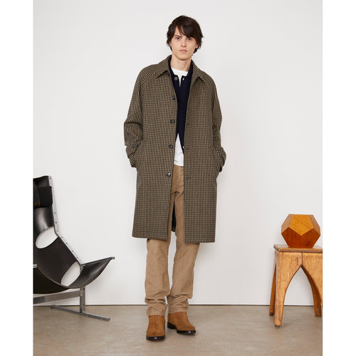 Manteau Hudson - Navy/Olive/Ecru - Homme