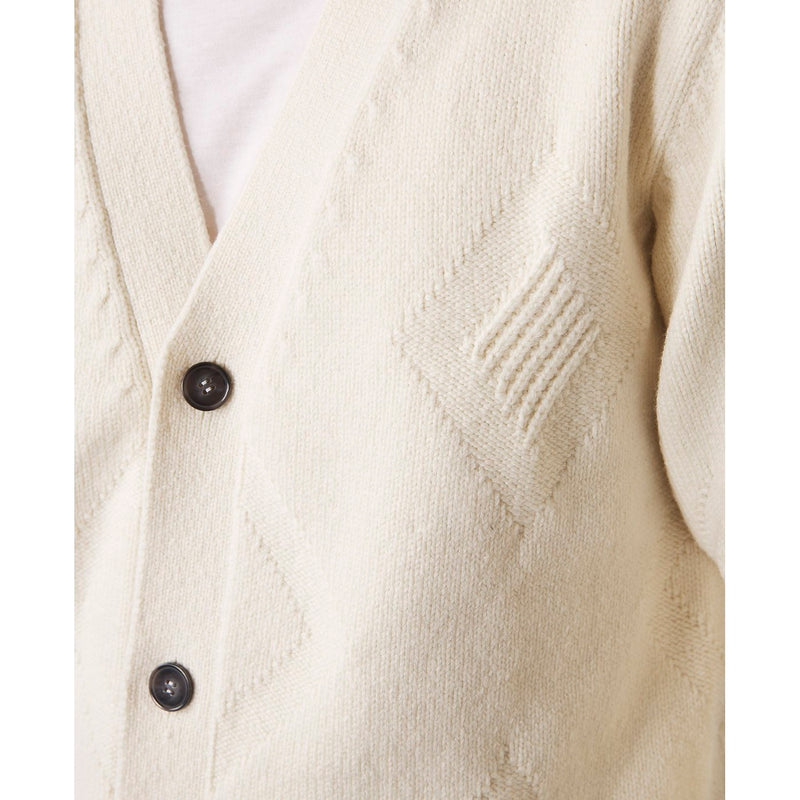 Cardigan Miles - Ecru - Homme