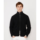 Full Zip Sweater - Black - Man