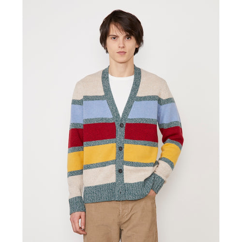 Cardigan Miles - Multicolor - Homme