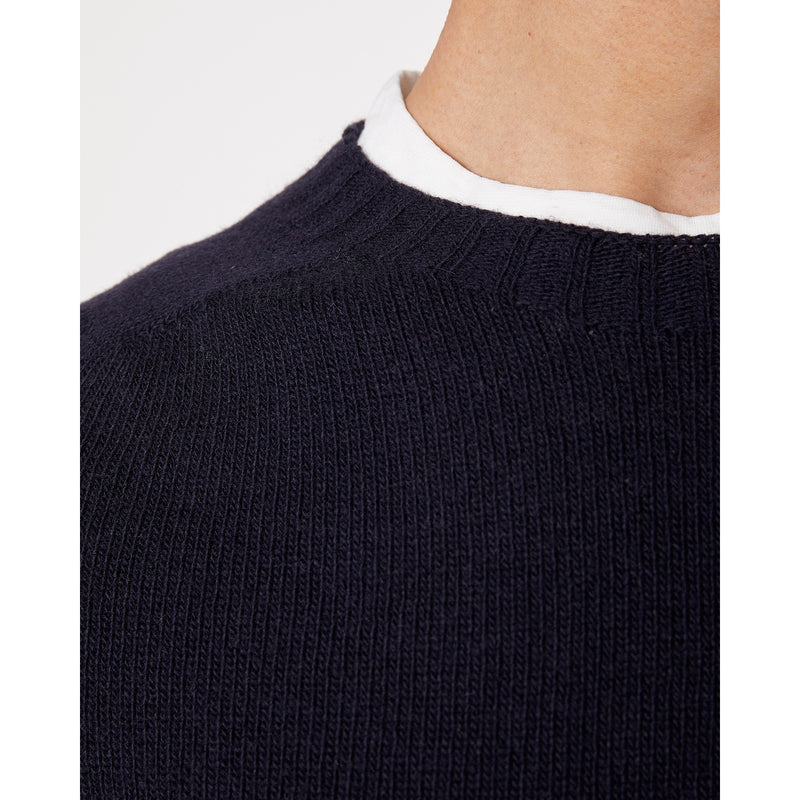 Seamless Pullover - Navy - Man