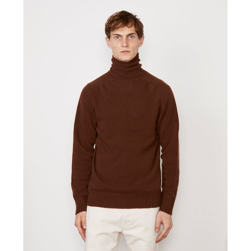 Pull Seamless - Dark Brown - Homme