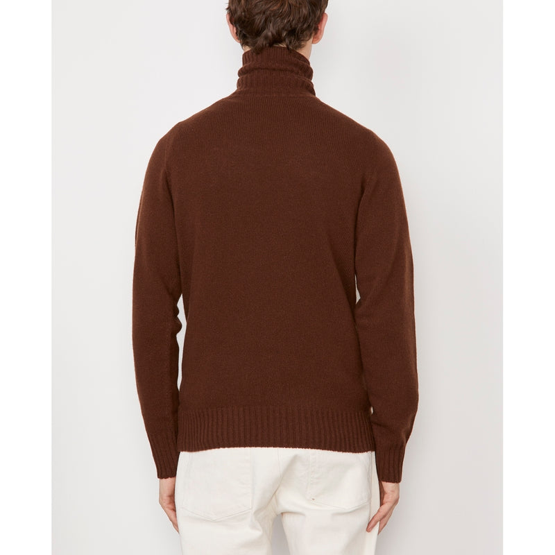 Pull Seamless - Dark Brown - Homme