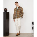 Barrett Overshirt - Khaki/Brown/Olive - Man