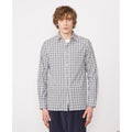 Chemise Arsene Organic Cotton Check - White/Navy
