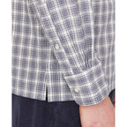 Chemise Arsene Organic Cotton Check - White/Navy