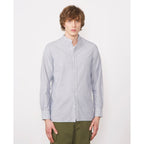 Gaston Shirt - White/Navy - Men