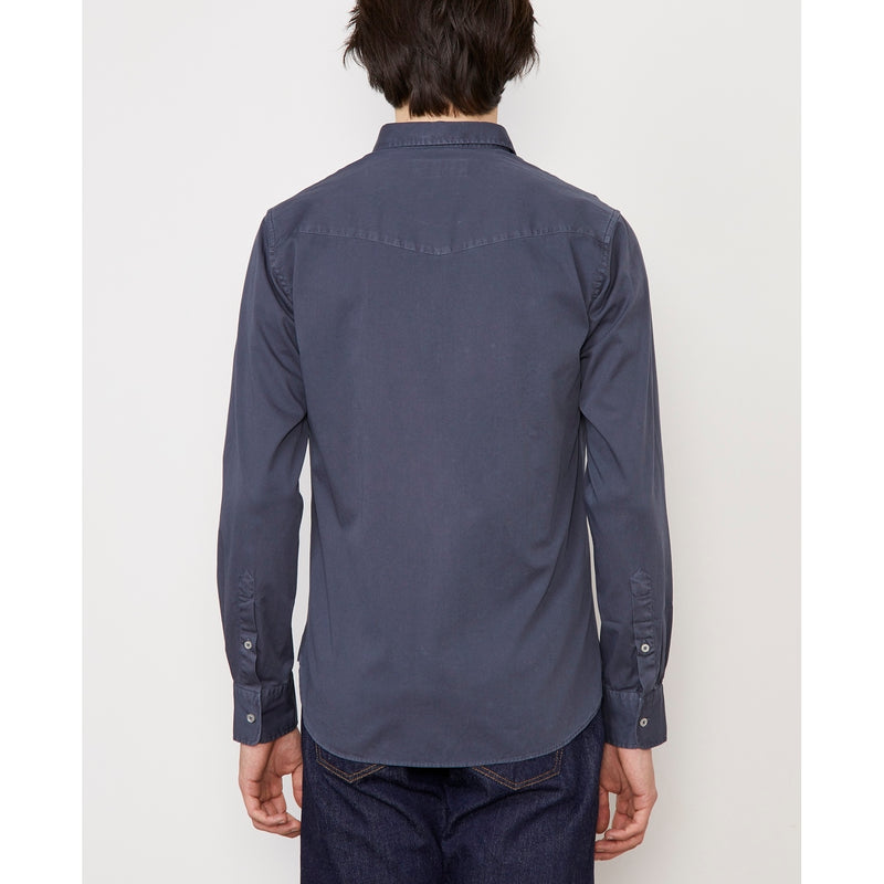 Lipp shirt - Denim Blue - Man