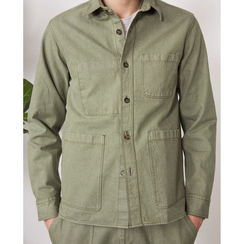 Chemise Theodore - Light Olive - Homme