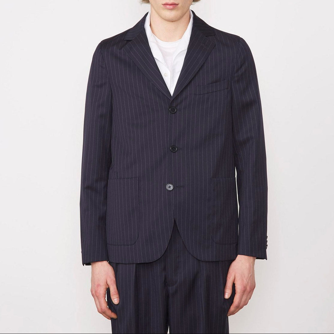 Chaqueta Armie - Azul marino/Blanco - Hombres