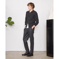 Tlg Pants Drew Pants Itl Worsted Wool - Dark Grey